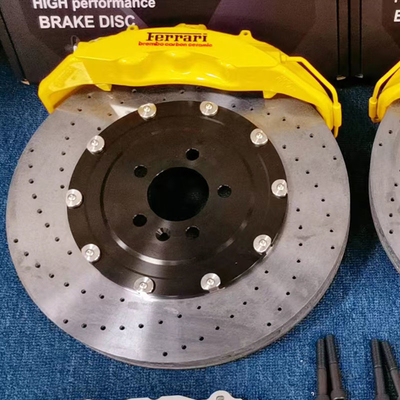 400x34mm कार्बन सिरेमिक उच्च प्रदर्शन ब्रेक डिस्क कम वजन और अवशिष्ट टोक़